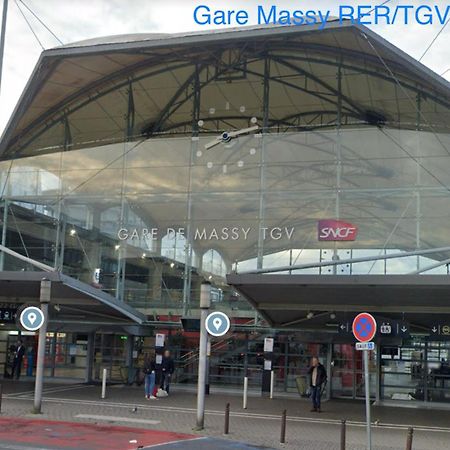 Quietstay 20' Paris, Connected Home Avec Terrasse Massy (Essonne) Exterior foto