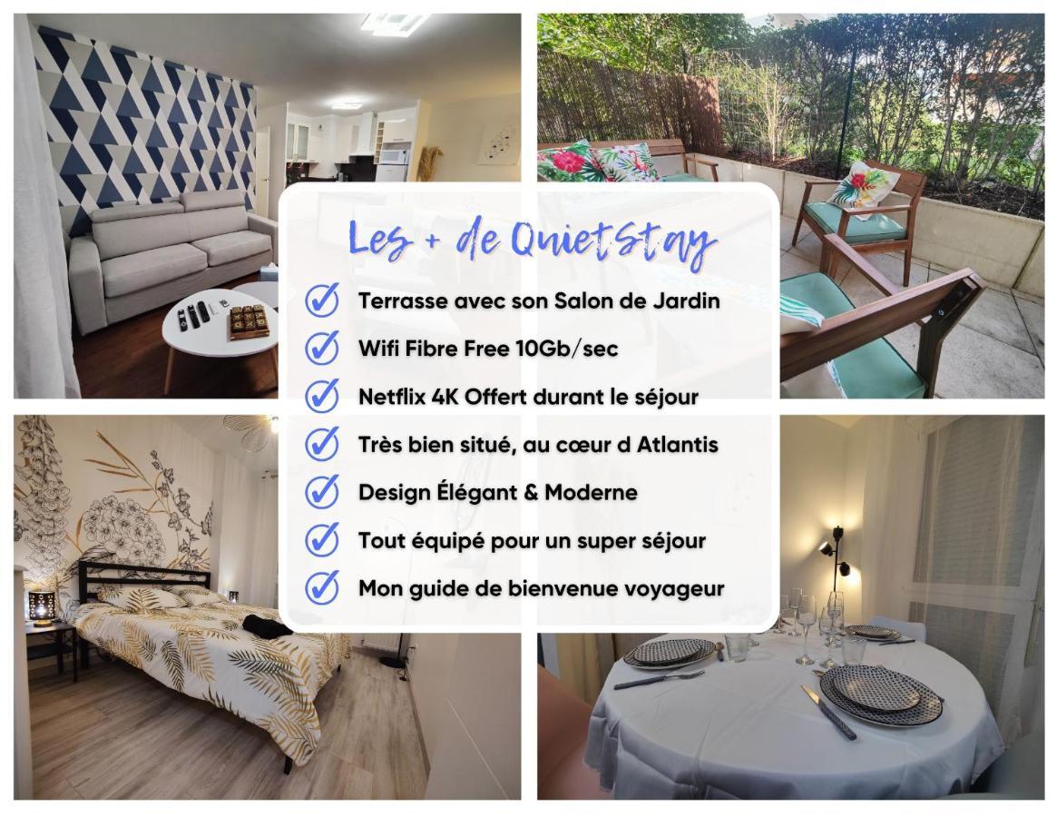 Quietstay 20' Paris, Connected Home Avec Terrasse Massy (Essonne) Exterior foto