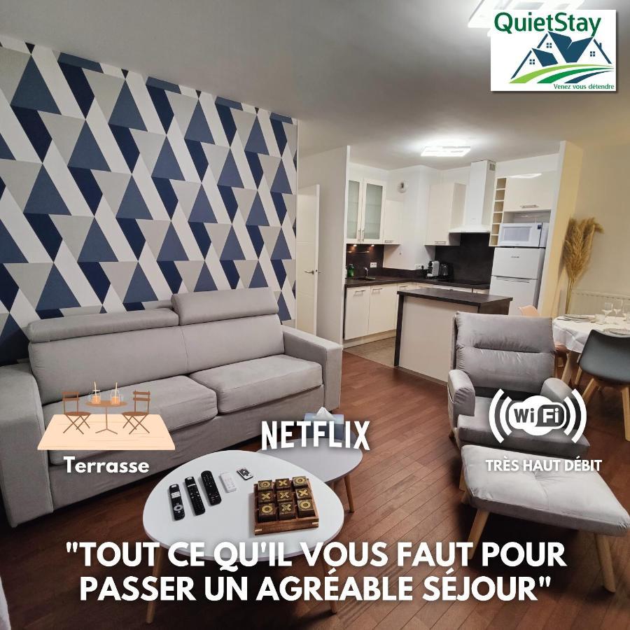 Quietstay 20' Paris, Connected Home Avec Terrasse Massy (Essonne) Exterior foto